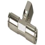 VIAIR 11830 1/8 дюймовый x 1/8 дюймовый 1/4 дюймовый NPT(F) 1/8 дюймовый вращение T фитинг (DOT одобрение завершено ) 2 шт упаковка 