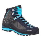 Salewa женский Crow GTX водонепроницаемый Gore-Tex Trail ботинки треккинг альпинизм альпинизм для, premium темно-синий /i-sanaru голубой, 24