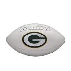 Wilson NFL Live команда подписан футбол зеленый Bay * уплотнитель z