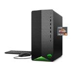 HP Pavilion Gaming Desktop Computer, AMD 6-Core Ryzen 5 5600G Processor(Beat i7-8700, Upto 4.4GHz), AMD Radeon RX5500 4 GB, 8GB RAM, 256GB PCIe NVMe S