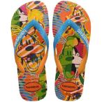 Havaianas メンズ ディズニー スタイリッシュ グーフィー ビーチサンダル オレンジシトラス サイズ 9/10, オレンジシトラス。, 9-10