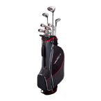 Wilson Tour Velocity Complete Golf комплект подставка сумка имеется мужской правый выгода . постоянный Flex черный / красный 