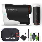 Garmin Approach Z30 Golf Laser Range Finder 400 Yards Away Laser Golfing Rangefinder with 6X Magnification, Magnetic Cart Mount and Vibration Bundle w