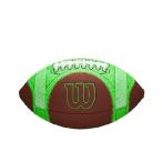 WILSON GST SpeedSkin высокий свет футбол - Brown / зеленый, Youth размер 