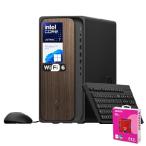 HP 2025 OmniDesk M03 бизнес следующего поколения AI PC настольный,Intel Core Ultra 7 265,16GB DDR5 RAM,1TB SSD USB C,Wi-Fi 6, проводной KB & мышь,Windows 11