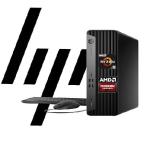HP Elite 805 G9 SFF Business Desktop Computer, AMD Ryzen 5 8500G, 8GB DDR5, 256GB PCIe SSD, Radeon 740M Graphics, Dual 4K Display Support, USB-C, HDMI