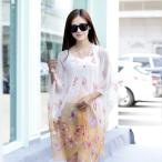 ストール着るストール蝶々パレオシアーUV