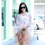 ストール着るストール蝶々パレオシアーUV