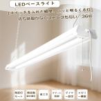 LEDベースライト コンセント ひも付き照明 プルスイッチライト20W形 2灯式相当 スイッチひも付き 照明器具 一体型 led器具一体形 タイマー付き照明 リモコン