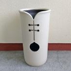 陶器傘立て ツートンカット傘立 信楽焼 アンブレラスタンド ヤマタツ陶業 524-06