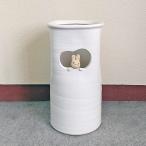 陶器傘立て 窓うさぎ傘立 ウサギ傘
