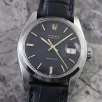 ロレックス OYSTER DATE オイスターデイト 6694 ブラック 黒文字盤 ROLEX ヴィンテージ 1980年 アンティークウォッチ