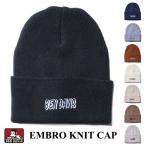 ショッピングスーパーセール スーパーセールニットキャップ BEN DAVIS ベンデイビス ニット帽 BDW-9544 刺繍ニットキャップ EMBRO KNIT CAP 帽子 ネ