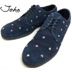 John UNDERCOVER×Footstock Originalsスタッズ スエードシューズ　8(26cm相当)【中古】【送料無料】