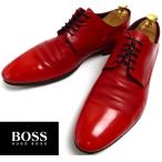 【訳あり】イタリア製 HUGO BOSS / ヒューゴボス プレーントゥシューズ　43(28cm相当)(メンズ)【中古】