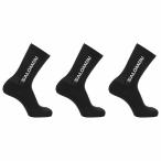 SALOMON( Salomon ) EVERYDAY CREW 3-PACK LC2086100 Col.BLACK/BLACK/BLACK 26 год весна лето модель 