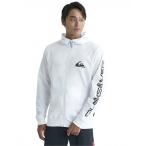 Quiksilver( Quick Silver ) Rush Guard длинный рукав OMNI MW ZIP HOODIE?QLY241032 Col.0101 WHT размер S(EC)