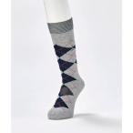 Munsingwear( Munsingwear одежда ) Crew длина a-ga il рисунок носки MGBXJB06 Col.GY00 серый размер 25-27cm(EC)