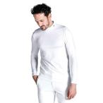 Munsingwear( Munsingwear одежда ) Golf длинный рукав с высоким воротником нижний одежда MGMXJM01? Col.WH00 белый размер L(EC)
