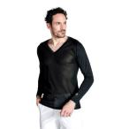 Munsingwear( Munsingwear одежда ) Golf длинный рукав V шея нижний одежда MGMXJM02(EC)
