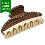 ショッピングドゥ アレクサンドルドゥパリ ヘアクリップ ヘアアクセサリー ヴァンドーム Mサイズ ブラウン レディース ALEXANDRE DE PARIS ICCM1557103 X4