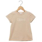クロエ 子供服 Tシャツ カットソー ベージュ ガールズ CHLOE C20112 C03