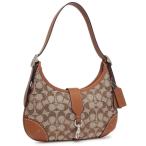 コーチ ショルダーバッグ ハンプトンズ ホーボー バッグ シグネチャー ジャカード HAMPTONS HOBO ベージュ レディース COACH CW654 LHBAR