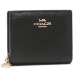 コーチ COACH 二つ折り財布 ミニ財布 ブラック レディース C2862 IMBLK アウトレット