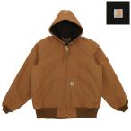 カーハート Carhartt ブルゾン ダックアクティブジャケット ルーズフィット ブラック メンズ 106673 J140 LOOSE FIT