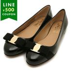 フェラガモ バレエシューズ フラットシューズ ヴァリナ バレリーナ ブラック レディース Salvatore Ferragamo 01A181 574556