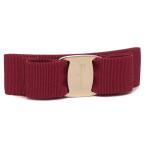 フェラガモ バレッタ ヴァラ リボン FERRAGAMO レッド レディース Salvatore Ferragamo 342019 791458