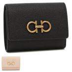  Ferragamo три складывать кошелек gun chi-ni женский Salvatore Ferragamo 220862 GANCINI
