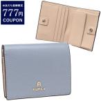 フルラ 二つ折り財布 カメリア ブルー ベージュ レディース FURLA WP00304 ARE000 3593S