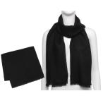 グッチ ストール スカーフ ジャガード GGロゴ シルク混ウール 大判 ブラック メンズ レディース ユニセックス GUCCI 165904 3G646 1000