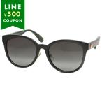 グッチ サングラス アイウェア レディース 56サイズ グレー ブラック アジアンフィット GUCCI GG0854SK 001 ボストン