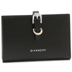 【P5％ 5/29 0時〜24時】ジバンシィ 二つ折り財布 ヴォワイユー ロゴ　ミニ財布 ブラック レディース GIVENCHY BB60LNB1Q7 001