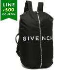 ジバンシィ リュック バックパック Gジップ バックパック ミディアム ロゴ ブラック メンズ GIVENCHY BK50A8K1JE 001 A4対応