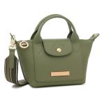 ロンシャン ハンドバッグ ショルダーバッグ プリアージュ エクストラ XSサイズ グリーン レディース LONGCHAMP L1500 HFZ 466