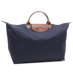 ショッピングロンシャン ロンシャン ハンドバッグ プリアージュ Lサイズ トラベルバッグ ネイビー レディース LONGCHAMP 1624 089 P68 LE PLIAGE TRAVEL BAG MARINE A4対応