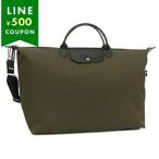 ショッピングロンシャン ロンシャン ハンドバッグ ショルダー ル プリアージュ エナジー L 2WAY トラベル カーキグリーン レディース LONGCHAMP L1624 HSR 892 A4対応
