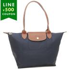 ショッピングロンシャン ロンシャン トートバッグ プリアージュ Mサイズ ネイビー レディース LONGCHAMP 2605 89 P68