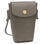 ショッピングロンシャン ロンシャン ショルダーバッグ エピュレ スマートフォンケース（フラップ付き） ミニバッグ グレー レディース LONGCHAMP 34193 HYZ P55