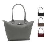 【P10 4/23 20時〜4/26 9時】ロンシャン トートバッグ プリアージュ グリーン Lサイズ リサイクル レディース LONGCHAMP L1899 919