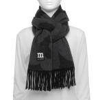 ショッピングフリンジ マリメッコ マフラー ストール ウニッコ 花柄 フリンジ ブラック グレー レディース MARIMEKKO 094906 999