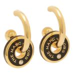 【返品OK】マークジェイコブス アクセサリー ピアス メダリオン フープ ブラックゴールド レディース MARC JACOBS J201MT1RE20 001