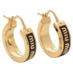 ミュウミュウ ピアス ブラック レディース MIU MIU 5IO103 2F6T F0002