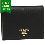 プラダ 折財布 レディース PRADA 1MV204 QWA F0002 ブラック