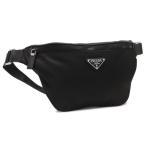 プラダボディバッグリナイロンブラッ...