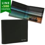 ポールスミス 二つ折り財布 ブラック マルチカラー メンズ PAUL SMITH M1A4833 MMIBLR 79