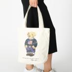 ショッピングポロ ポロラルフローレン トートバッグ ベージュ レディース POLO RALPH LAUREN 9AR021 W3Y A4対応